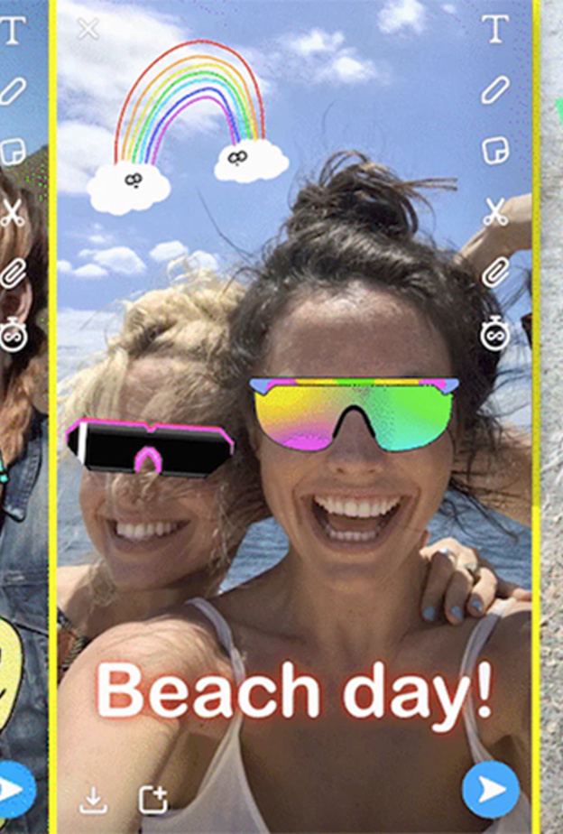 الملصقات المتحركة .. جديد سناب شات