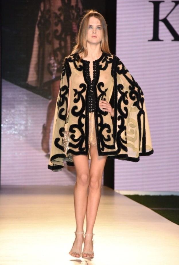 Kacem Sahl at Arab Fashion Week (
