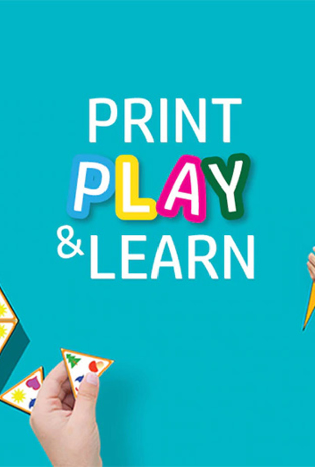 منصة Print, Play & Learn المجانية لدعم التعلم عن بعد