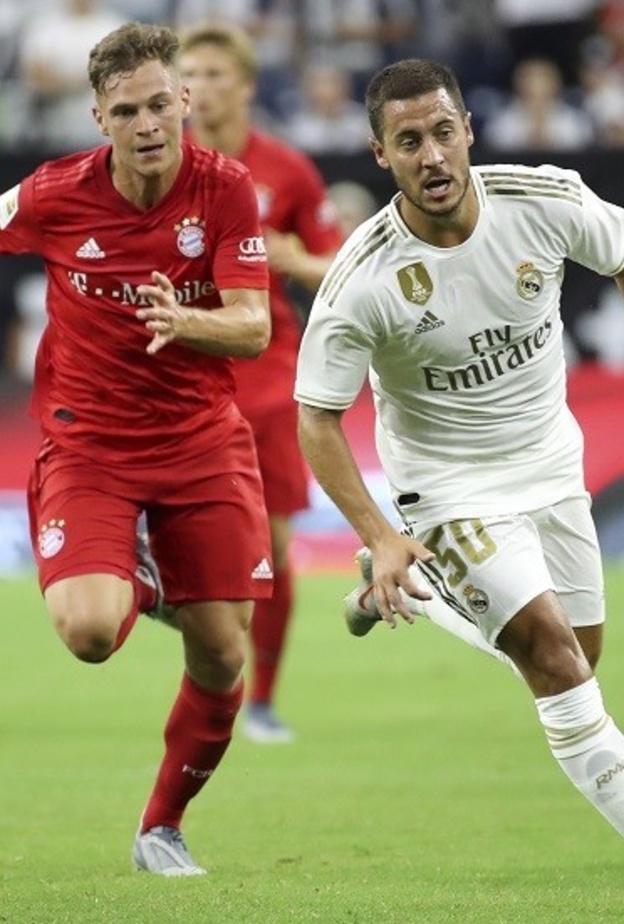 إيدين هازارد يلعب للمرة الأولى مع ريال مدريد