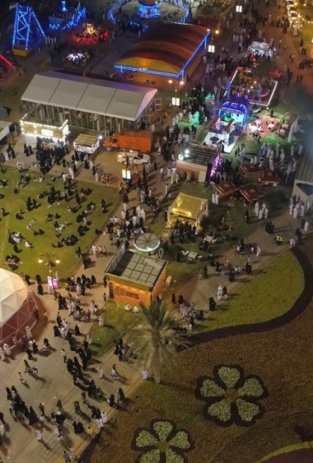 انطلاق فعاليات مهرجان الورد والفاكهة بتبوك