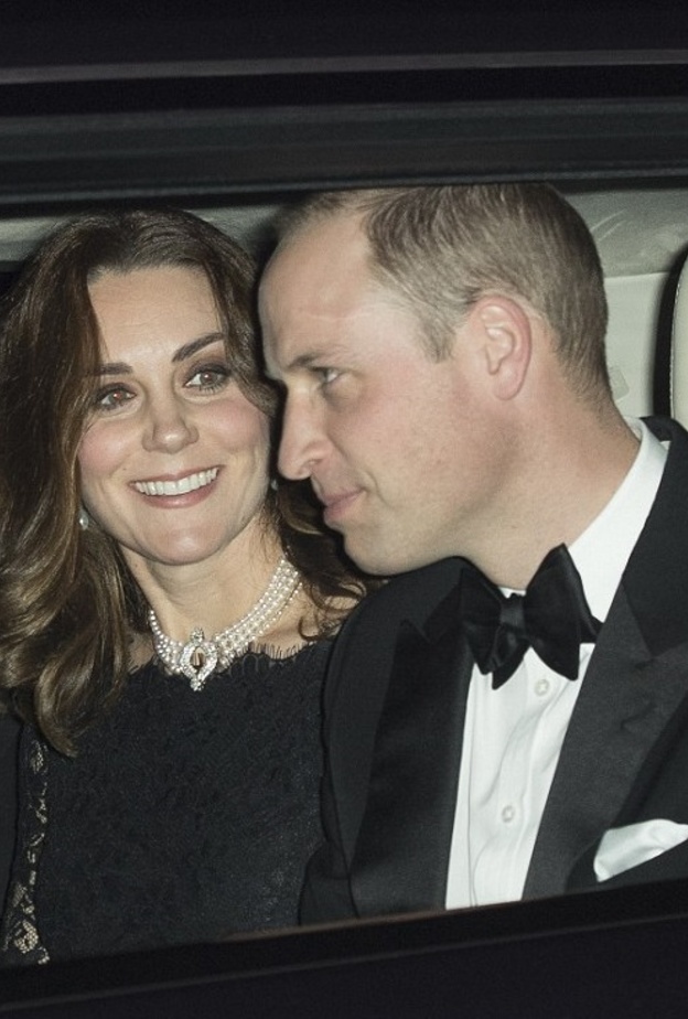 كيت ميدلتون kate Middleton متوجهة للاحتفال بالعيد الـ70 لزواج الملكة إليزابيث