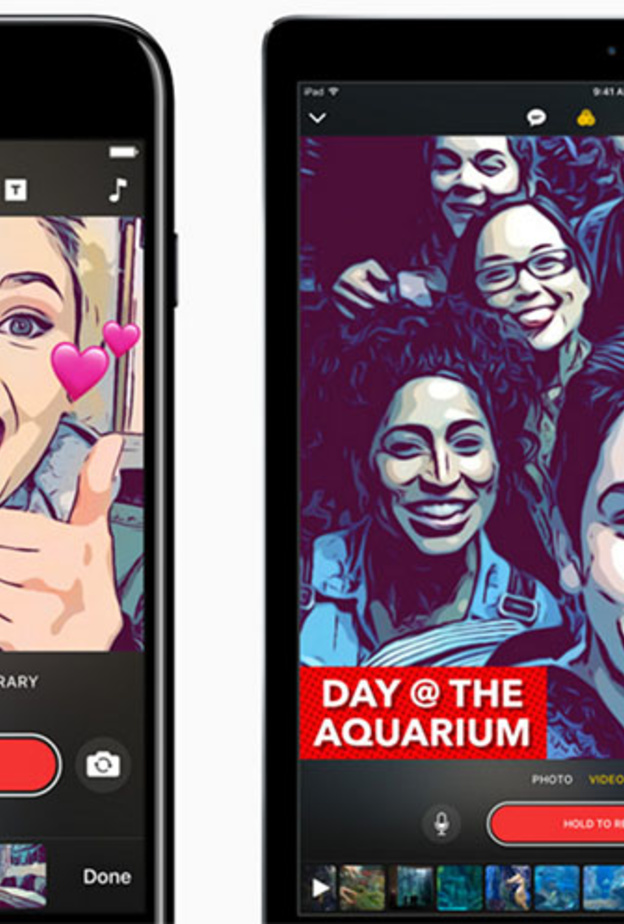 Clips .. تطبيق جديد من أبل لصناعة مقاطع فيديو بسهولة