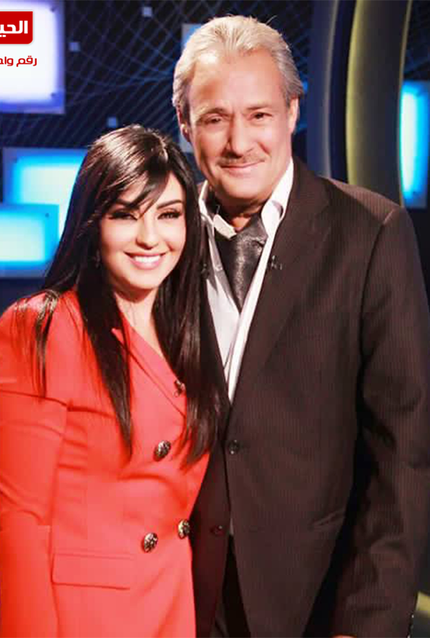  فاروق الفيشاوى فى ضيافة رغدة شلهوب