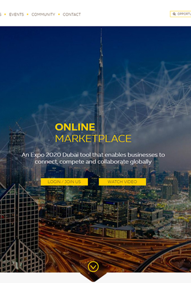 سوق إلكتروني عالمي من إكسبو 2020 دبي
