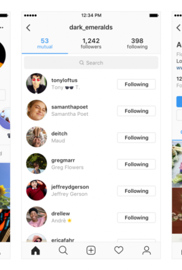 انستقرام تعمل على تصميم جديد لواجهة الملف الشخصي 
