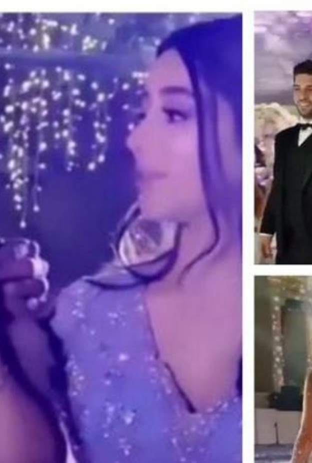 لجين عمران تزف ابنتها جيلان