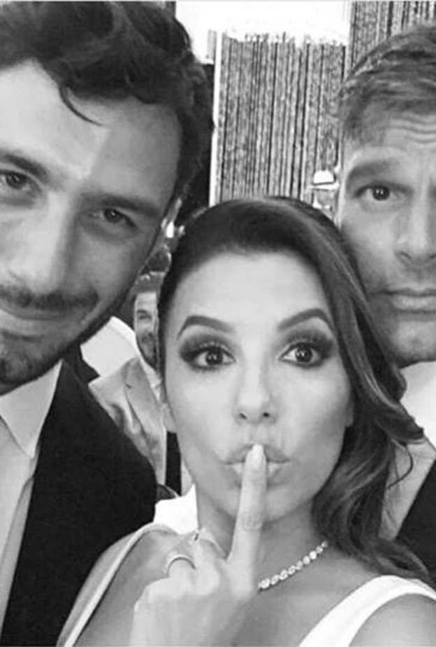 ريكي مارتن في حفل زفاف ايفا لونغوريا