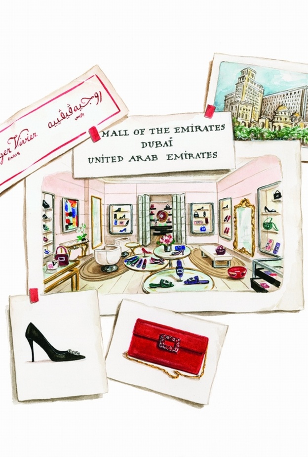 روجيه فيفييه تفتتح متجرها الأول في أبوظبي بالتعاون مع مجموعة الطاير