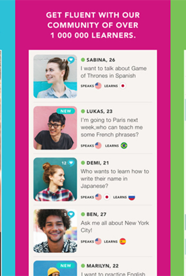 تطبيق Tandem .. لتعليم أي لغة بالتحدّث مع أصحابها مباشرة !