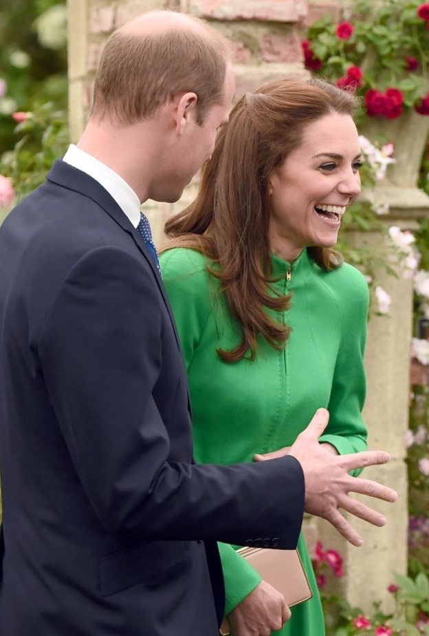 وليام وكيت في معرض تشيلسي للزهور للمرة الأولى