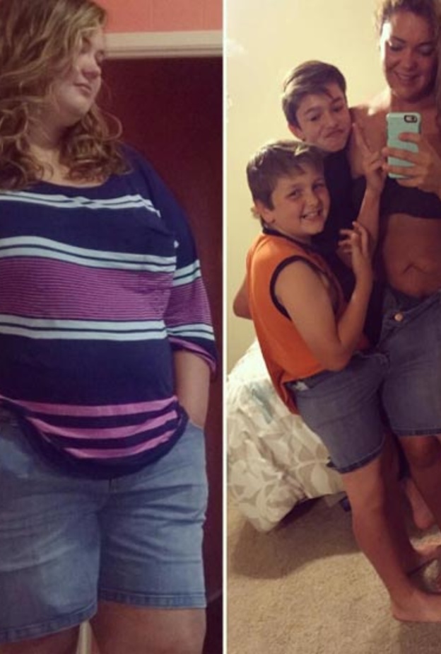 التقطت جوستين مكابي صور سيلفي يومية لها لتحفيزها على خسارة الوزن