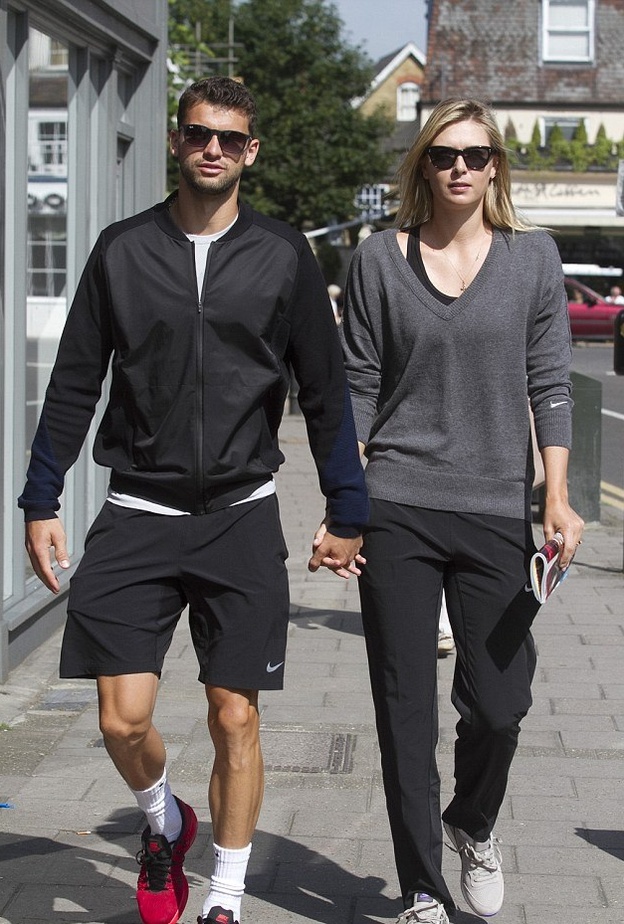 ماريا شارابوفا وصديقها السابق