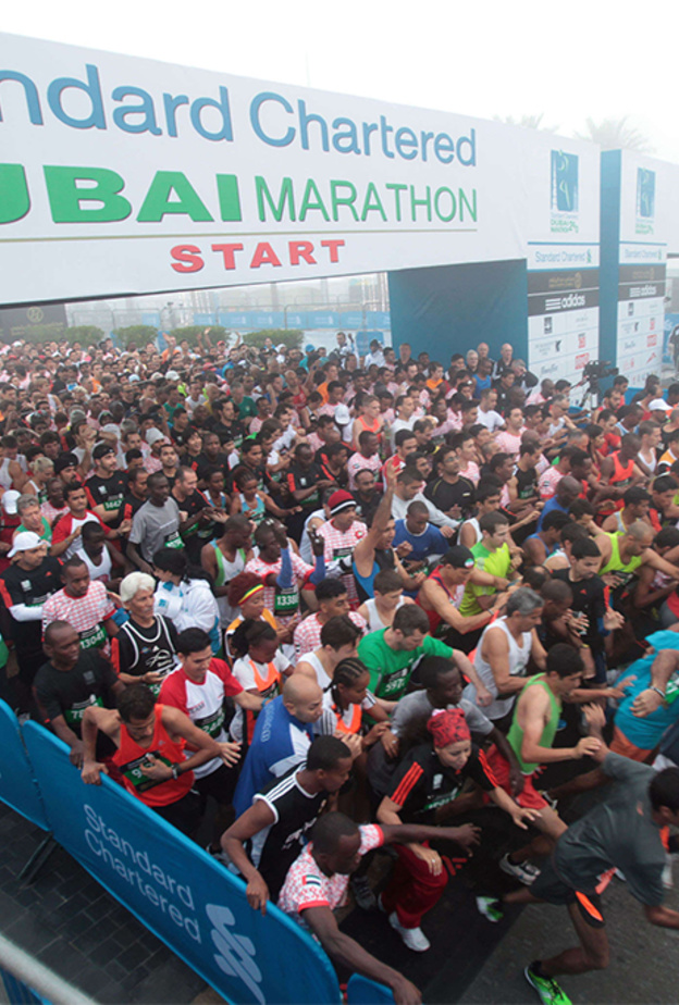 غداً ..انطلاق ماراثون دبي الدولي 2018 .. في نسخته الـ19