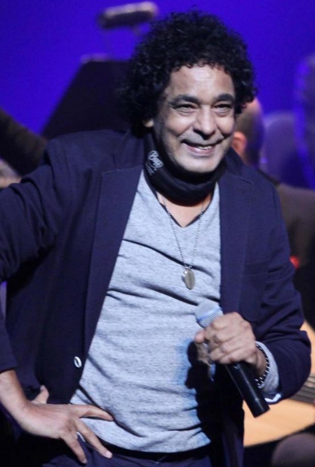 محمد منير منع دخول كل الكاميرات