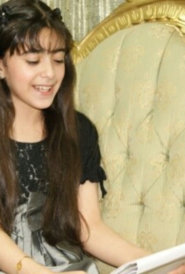 الطفلة السورية طيبة عامر