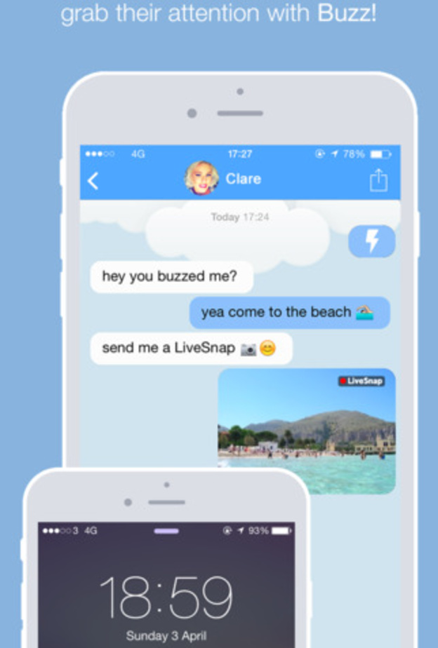 التطبيق الجديد يدكج فكرة انستقرام وسناب شات