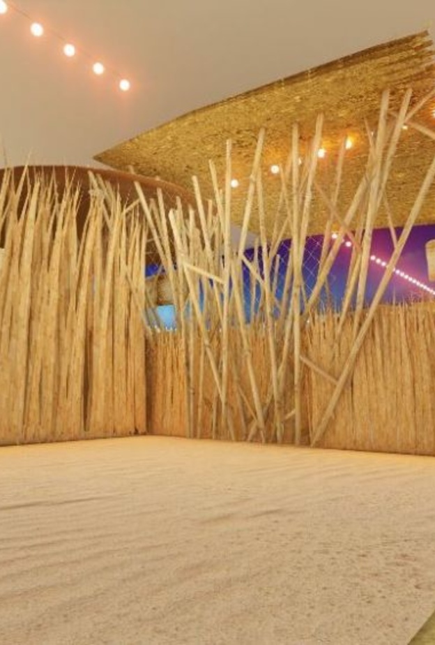 معرض عالم سارا كمدينة شاطئية