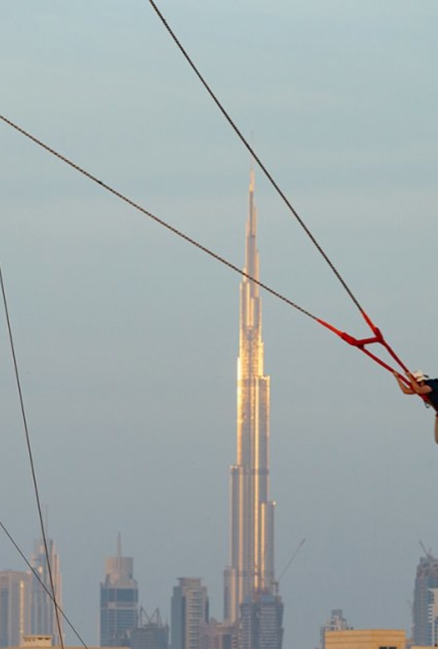Slingshot لعبة مغامرات جديدة من XDubai في كايت بيتش دبي