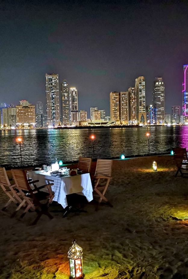 فعاليات فاخرة بمناسبة رأس السنة الجديدة في جزيرة النور بالشارقة