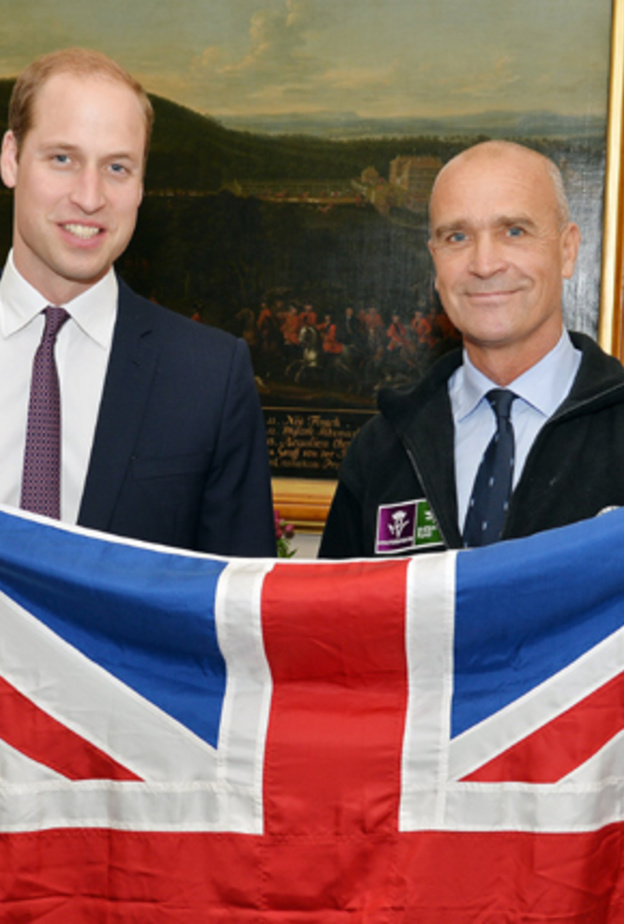 الأمير وليام و المستكشف البريطاني هنري ورسلي