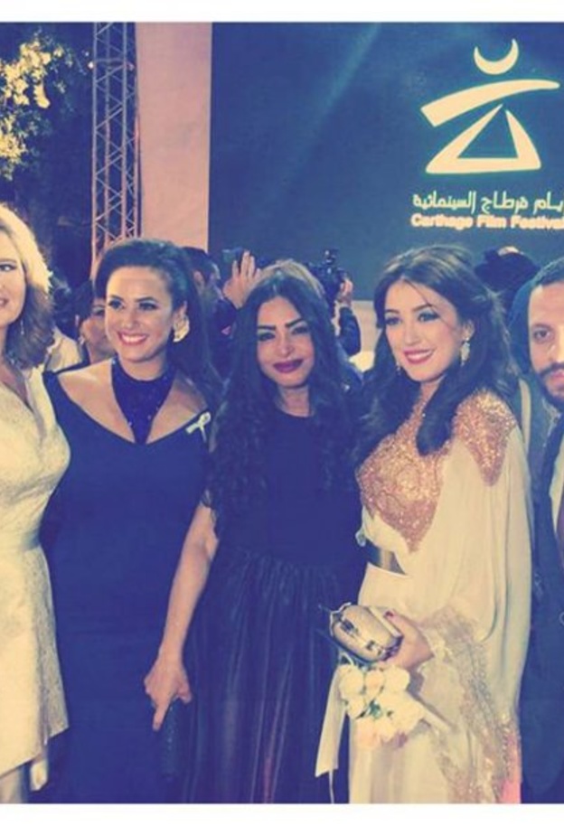 نجوم الفن العربي فى مهرجان قرطاج السينمائي