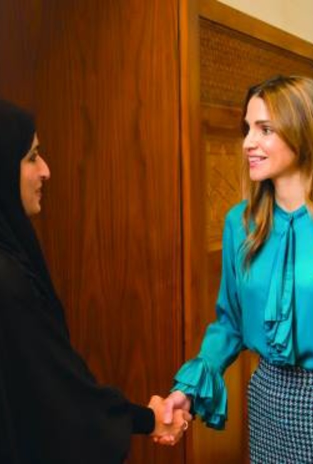 الملكة رانيا تدعم مشروع "تحدي القراءة" بالإمارات