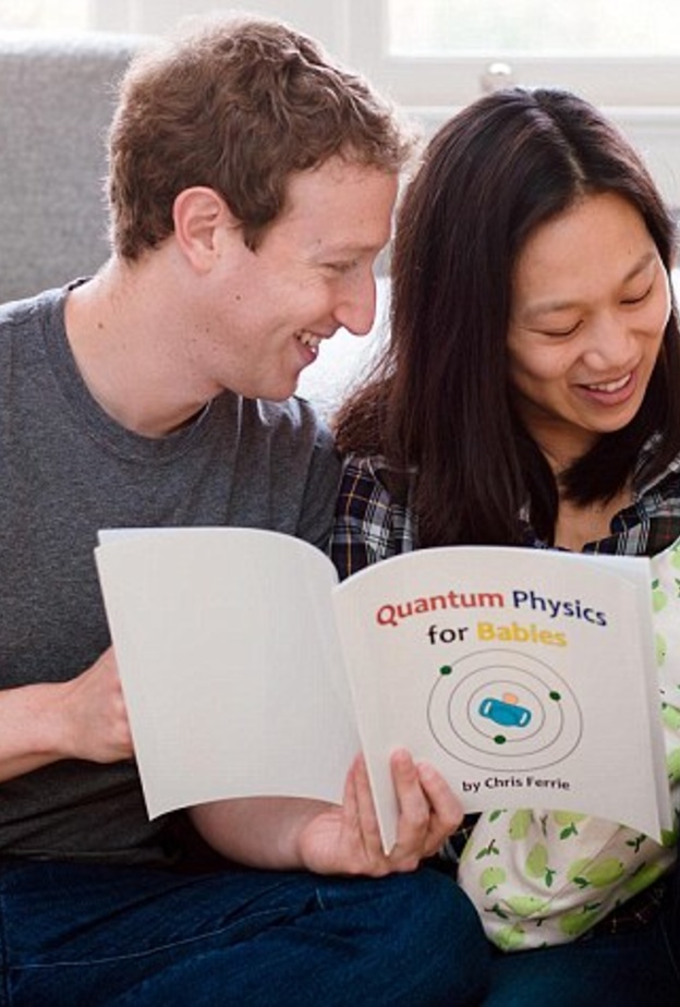 مارك وزوجته بريسيلا وابنتهم