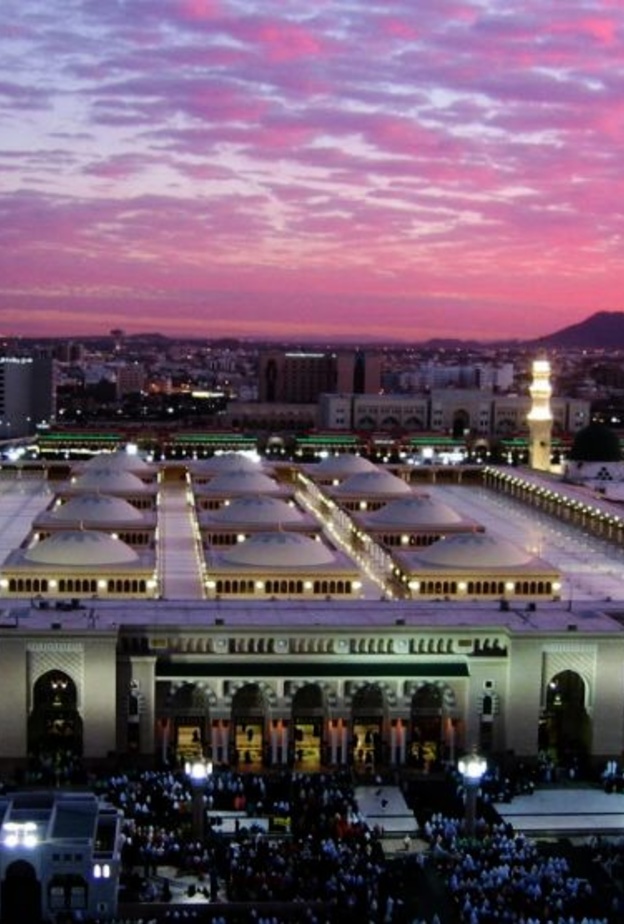 المسجد النبوي في المدينة المنورة