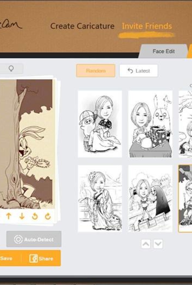 تطبيق MomentCam لصورة كرتونية مميزة