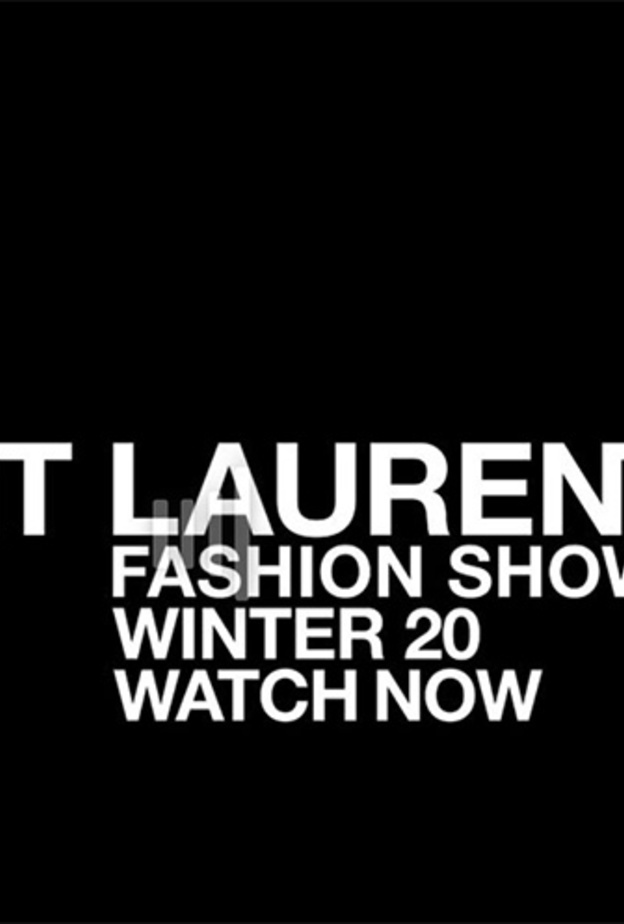 عرض أزياء SAINT LAURENT لخريف شتاء 2020