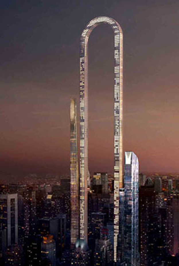 ذا بيج بيند .. ناطحة سحاب في نيويورك على شكل حرف U بالمقلوب !