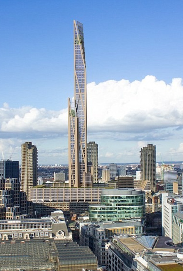 اطول ناطحة سحاب خشبية