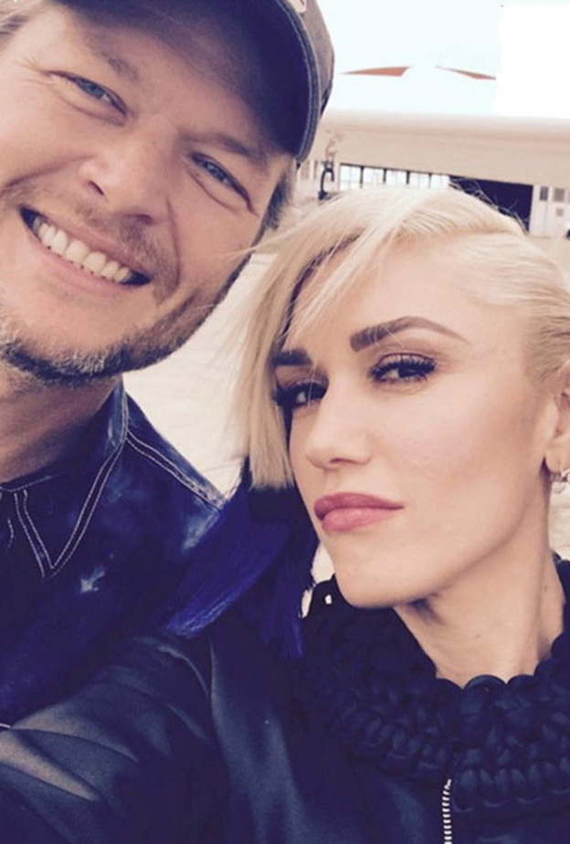 جوين ستيفاني وبليك شيلتون 