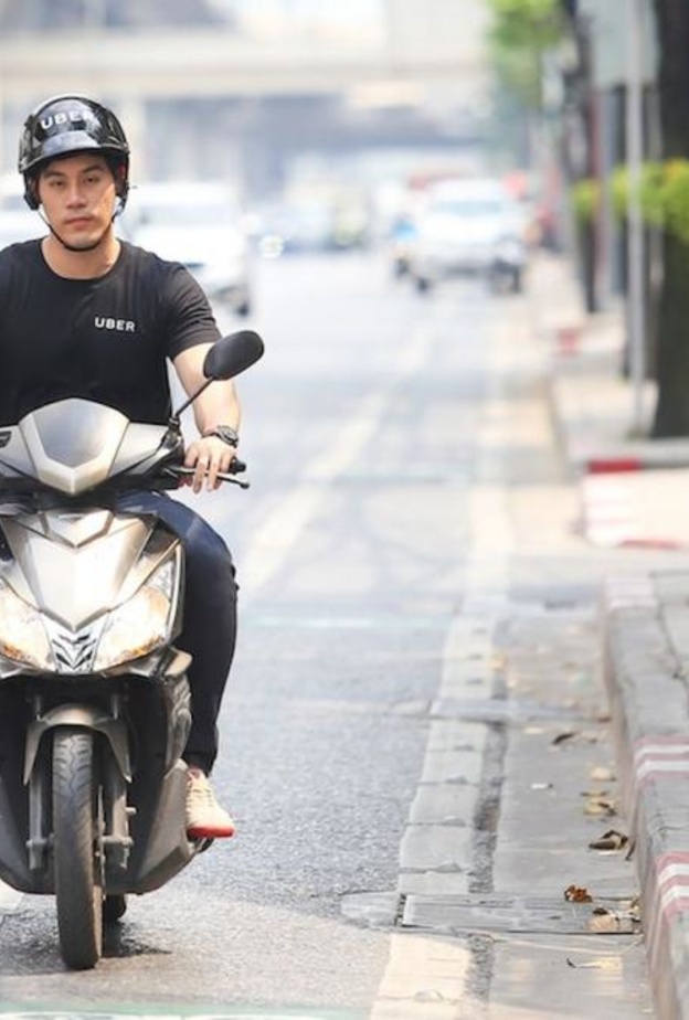 التوصيل عبر الدراجات النارية من أوبر!