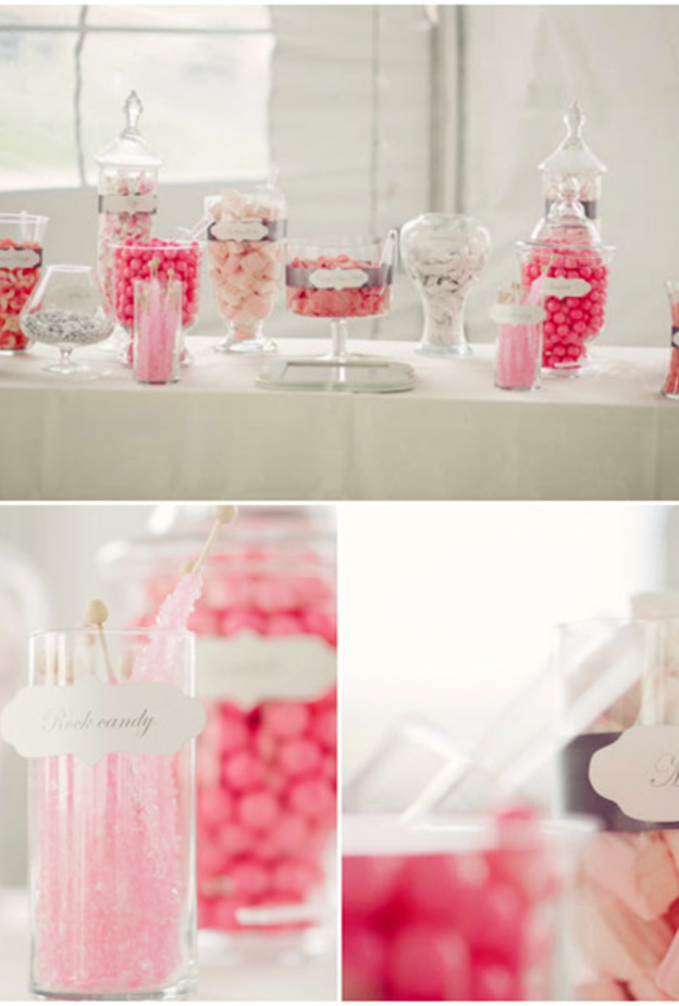 ديكور زفاف وردي