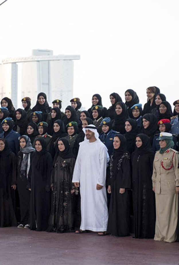 محمد بن زايد : نقدر عطاء المرأة الإماراتية في خدمة بيتها ومجتمعها ووطنها