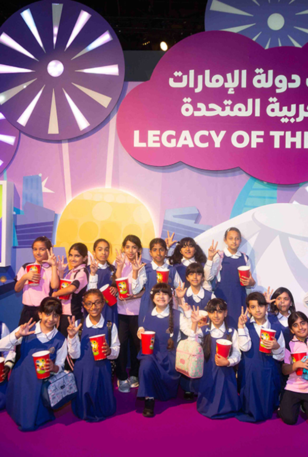 راشد ولطيفة والغافة سلامة وأمناء ثلاثة شخصيات إكسبو 2020 دبي