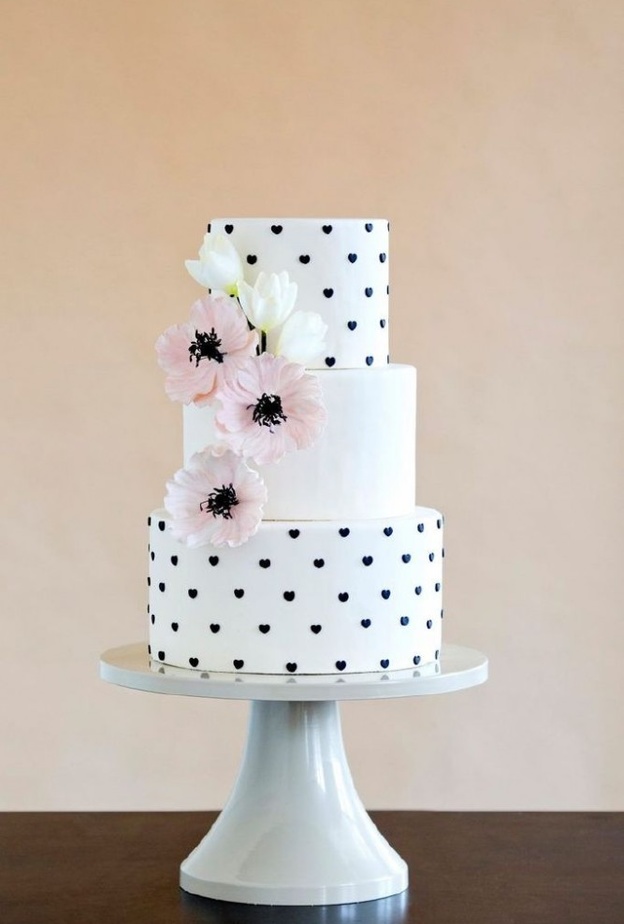 قوالب الحلوى المنقّطة.. أناقة زفافك