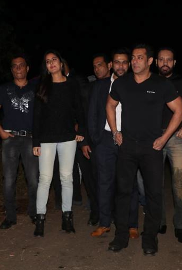 حضر حفل عيد ميلاد سلمان خان، أفراد عائلته وأصدقائه المقربين