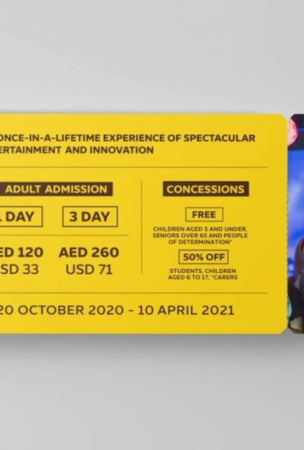 إعلان أسعار تذاكر إكسبو 2020 دبي 