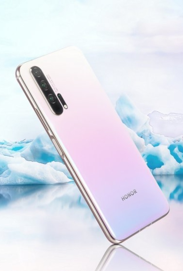 يتميز هذا الإصدار الجديد من HONOR 20 PRO باللون الأبيض الثلجي،