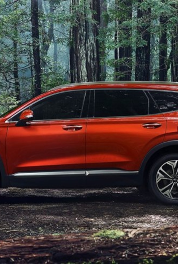 التصميم الخارجي الجديد للسيارة هيونداي سنتافي 2019