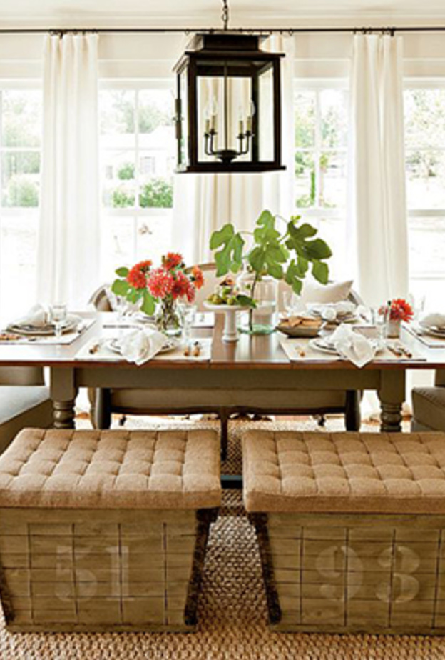 الأناقة والراحة في الديكورات المنزلية ذات الطابع الريفي