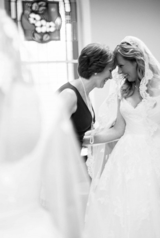 Mom and-Bride Moment