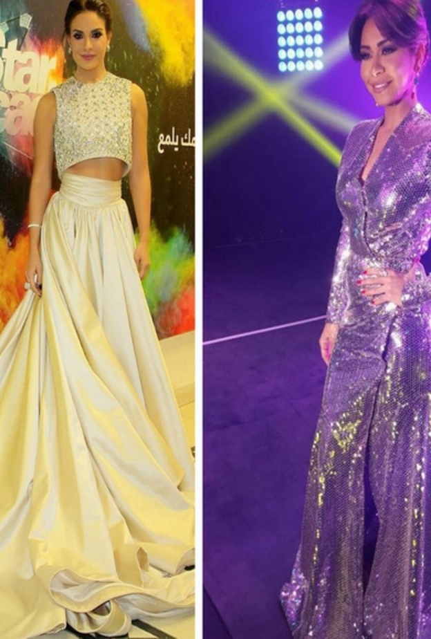 شيرين عبد الوهاب وهيلدا خليفة