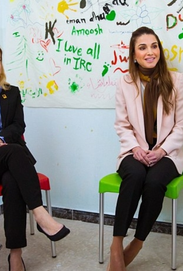 اناقة الملكة رانيا العبدالله