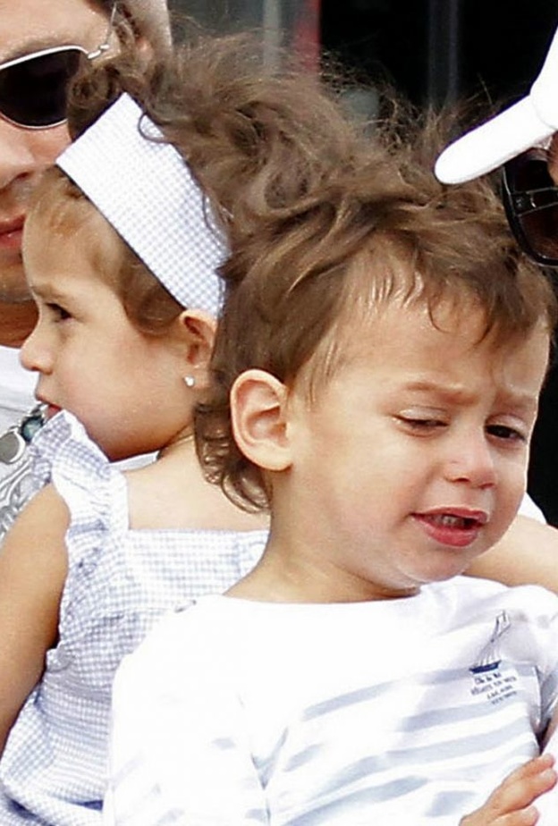 مارك مع اطفاله