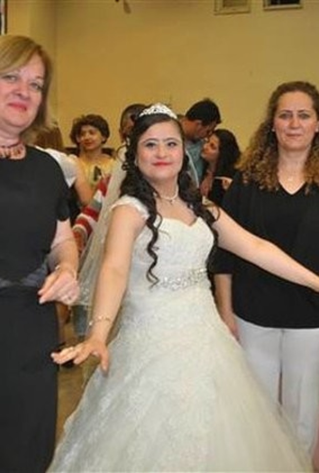 الفرحة مع الاهل والاصدقاء