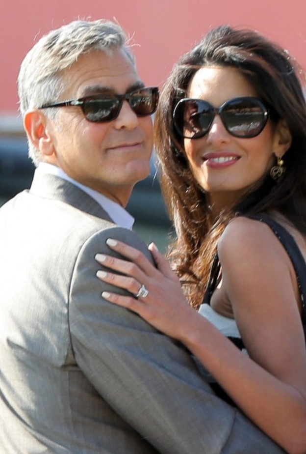 خوف جورج على زوجته من القضايا السياسيه